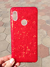 Чохол для Xiaomi Redmi Note 5 Red Broken Glass