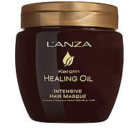 Маска интенсивного восстановления волос, 210 мл - L'ANZA KERATIN HEALING OIL INTENSIVE HAIR MASQUE