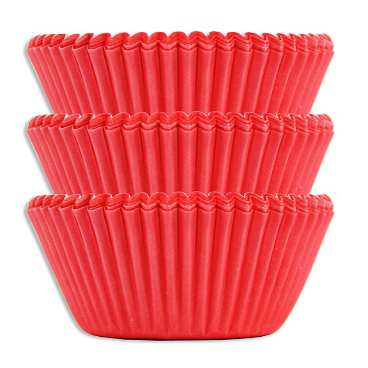 Бумажная форма для кексов, Красный цвет , 50шт: продажа, цена в ...