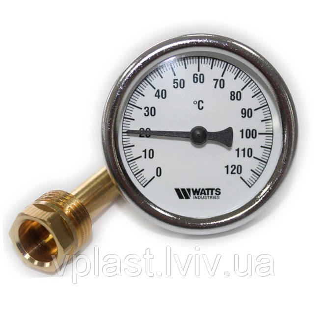 Термометр біметалевий Watts TB-63/50 (0-120 °C)