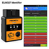 Foxwell Діагностичний сканер-адаптер OBD2 ELM327 v1.5 Bluetooth, фото 3