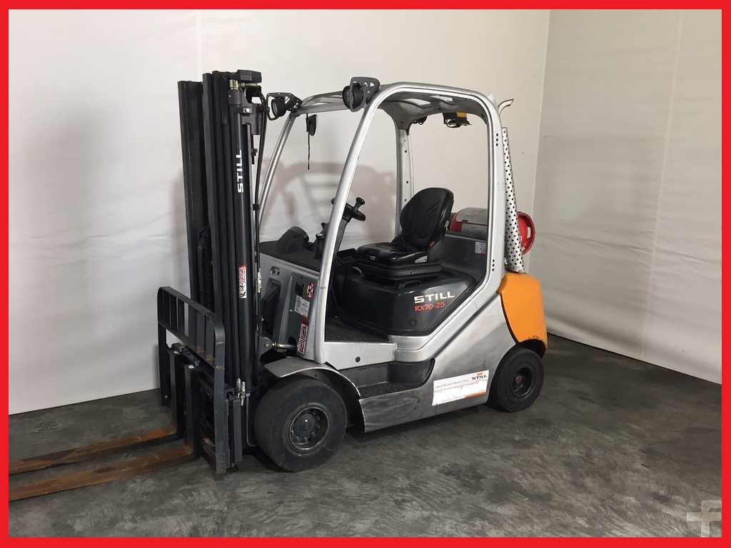Газовий навантажувач Still RX 70-25 T, 2014р., 4636м/год, триплекс, бічний зсув