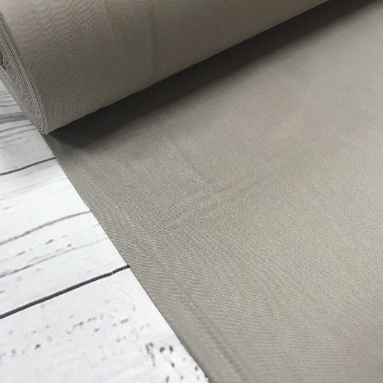 ВІДРЕЗ (1,2*2,4 м) Тканина сатин сталева однотонна (ТУРЦІЯ шир. 2,4 м) (SAT-N-0034), фото 1