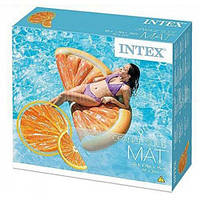 Матрас Плотик Апельсин в коробке INTEX 58763