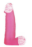 Фалоімітатор реалістик XSkin 6 PVC dong - Transparent Pink 13см