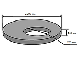 Кришки бетонні 2200*140 мм, фото 4