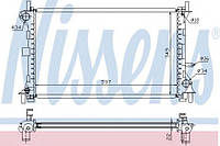 Радиатор охлаждения двигателя Nissens 62075A на Ford Focus / Форд Фокус