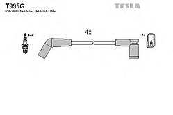 Комплект проводів запалювання Tesla T995G на Ford Escort / Форд Ескорт