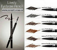 Автоматичний олівець для брів - Tony Moly Lovely Eyebrow Pencil (Тон № 1, 5, 6)