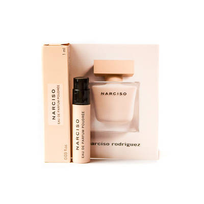 Оригінальний жіночий пробник парфумів Narciso Rodriguez Poudree 1ml, квітковий деревний мускусний аромат