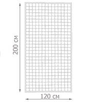 Торговая сетка стенд в рамке 120/200 см проф 20х20 мм (от производителя оптом и в розницу)