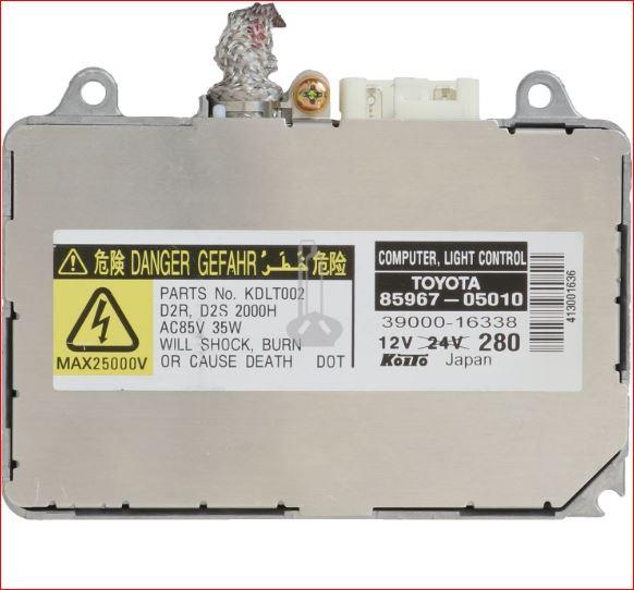 Блок керування ксеноном D2S D2R DENSO Toyota 85967-50020
