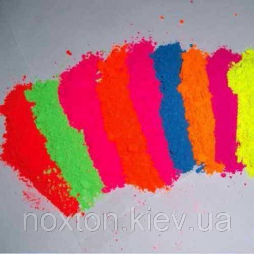 Яскравий флуоресцентний порошок Нокстон 6 кольорів по 100 грамів