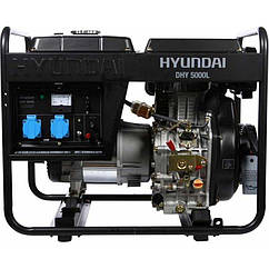 Генератор дизельний Hyundai DHY 5000L (4,6 кВт)