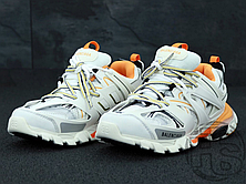 Чоловічі кросівки Balenciaga Track Trainers White/Orange 542436W1GB19059, фото 3