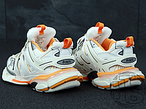 Чоловічі кросівки Balenciaga Track Trainers White/Orange 542436W1GB19059, фото 2