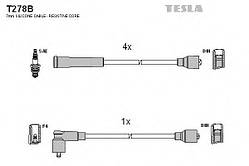 Комплект проводов зажигания Tesla T278B на Opel Omega / Опель Омега