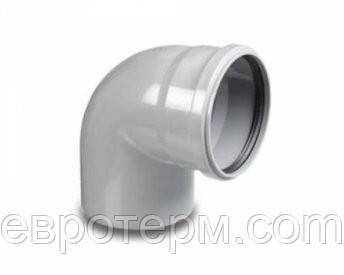 Кут (Коліно) каналізаційний 110*30, фото 1