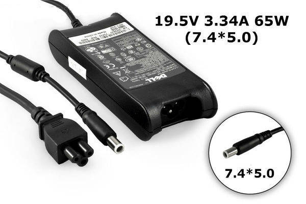 Блок живлення для ноутбука DEL M1330 19.5V 3.34A 65W ADP-65AH B DA65NS4-00, фото 2