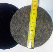 Повстяний диск на липучці 100 мм
