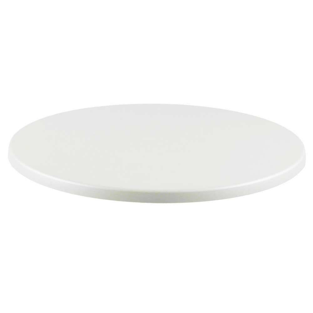 Стільниця кругла d90 см біла Topalit Pure White 0406