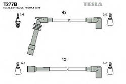 Комплект проводів запалювання Tesla T277B на Opel Astra / Опель Астра