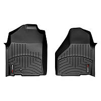 Передние WeatherTech коврики Dodge Ram 1500 2008-12 с бортиком, КОНСОЛЬ, черный QUAD 442381