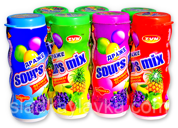 Драже Sour Mix 30 шт (ZVN)