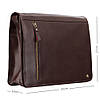 Сумка для документів Visconti ML23 brown (Великобританія), фото 3