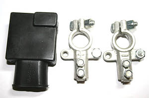 Клема АКБ ремонтна вантажна посилена (латунь) калюжена