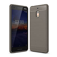 Чохол силіконовий TPU на Nokia 2.1 сірий