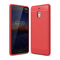 Чохол силіконовий TPU на Nokia 2.1 червоний
