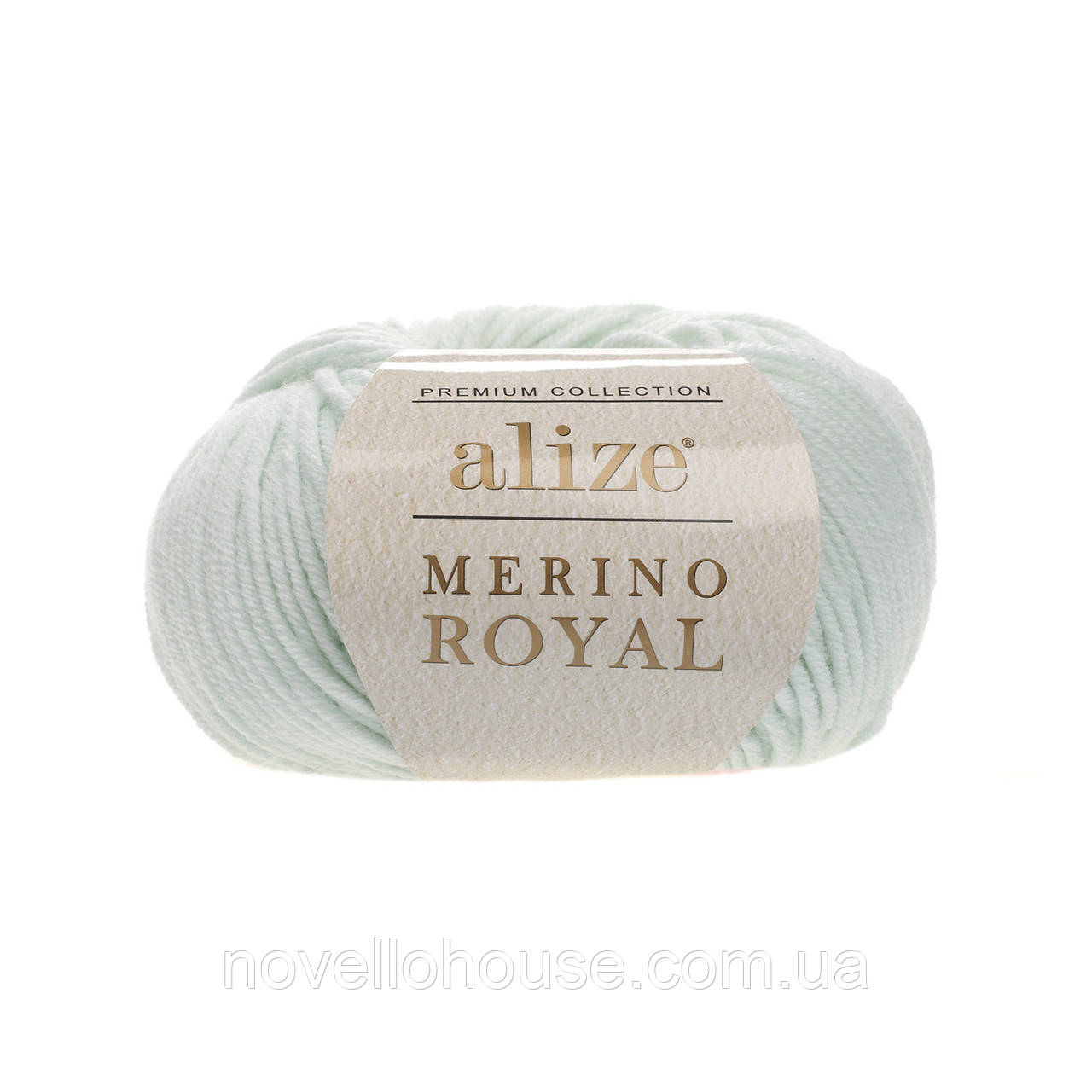 Alize MERINO ROYAL (Мерино Роял) № 522 мята (Шерстяная пряжа, нитки для вязания) - фото 1 - id-p588408602