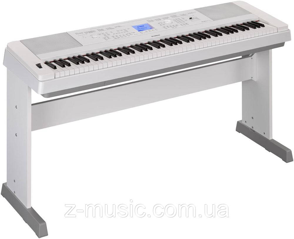 Синтезатор YAMAHA DGX-660WH, білий, фото 1
