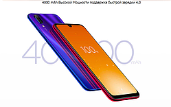 Global Xiaomi Redmi Note 7 Blue (Синій) 4/64Gb +Чохол / 6.3" (2340x1080) Snap 660 / 48Мп Samsung GM1/4000мАч