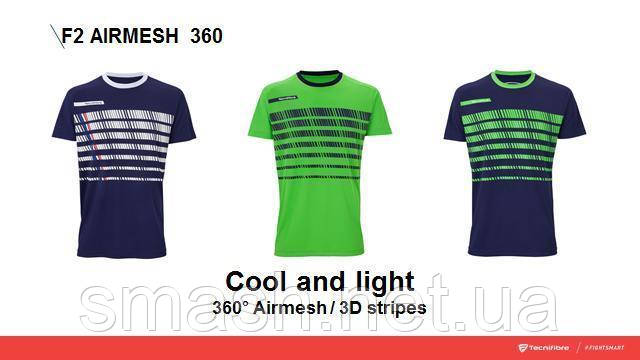 Футболка Tecnifibre Boys F2 Airmesh 360 - фото 3 - id-p920470853