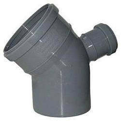 Кут вгору (Коліно) каналізаційний 110/50*45