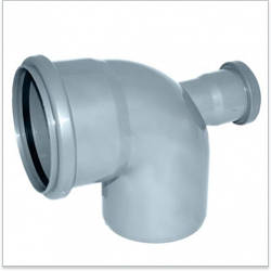 Кут назад (Коліно) каналізаційний 110/50*90