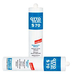 Litokol OttoSeal S70 герметик для керамики и мрамора C1109 cерая ночь 310 мл - фото 1 - id-p920566069