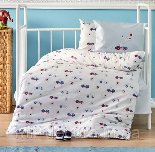 Постільна білизна для немовлят Karaca Home — My car 2018 ранфорс, фото 1