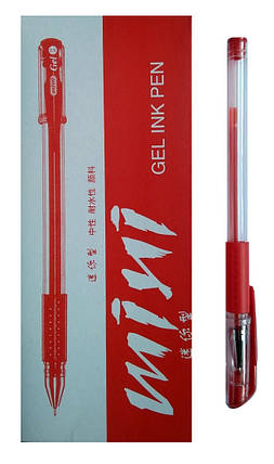 Ручка гелева червона MIMI GEL INK PEN Z-200-03 KNZ, фото 1