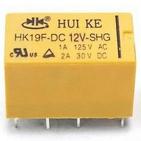 Реле HK19F-DC 12V-SHG