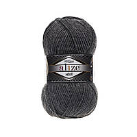 Alize SUPERLANA MIDI (Суперлана Міді) №182 середньо-сірий (Пряжа, нитки для в'язання)