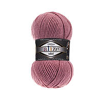 Alize SUPERLANA MIDI (Суперлана Міді) №204 темна пудра (Пряжа, нитки для в'язання)