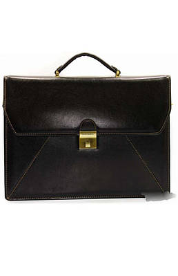 Портфель Katana шкіряний чоловічий темно-коричневий 63060