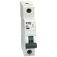 Автоматичний вимикач VIKO, 1P, C, 16A