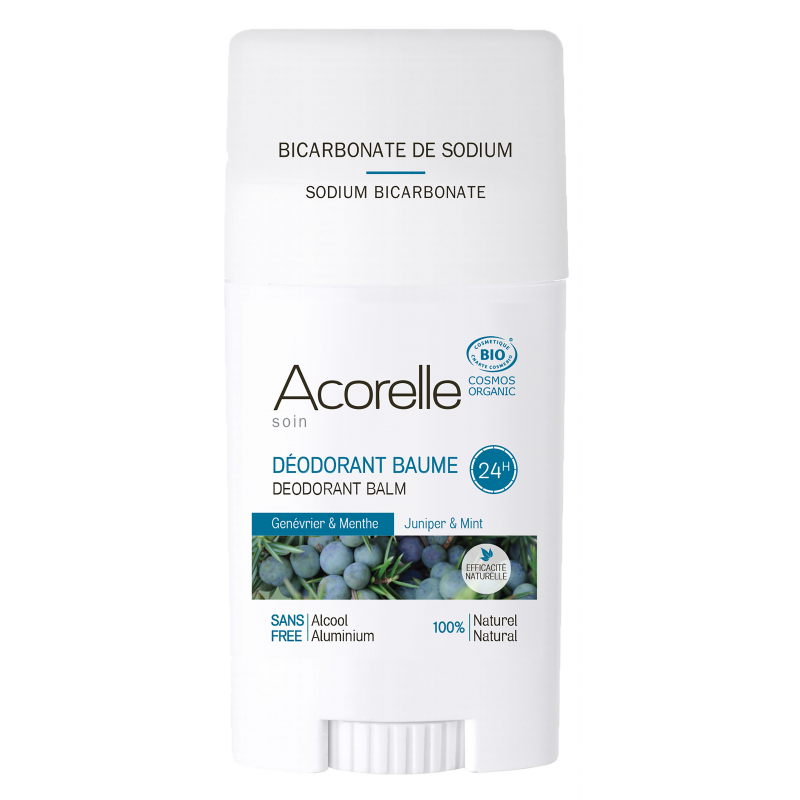 Органічний дезодорант-бальзам "Ялівець і м'ята" Acorelle, 40 г