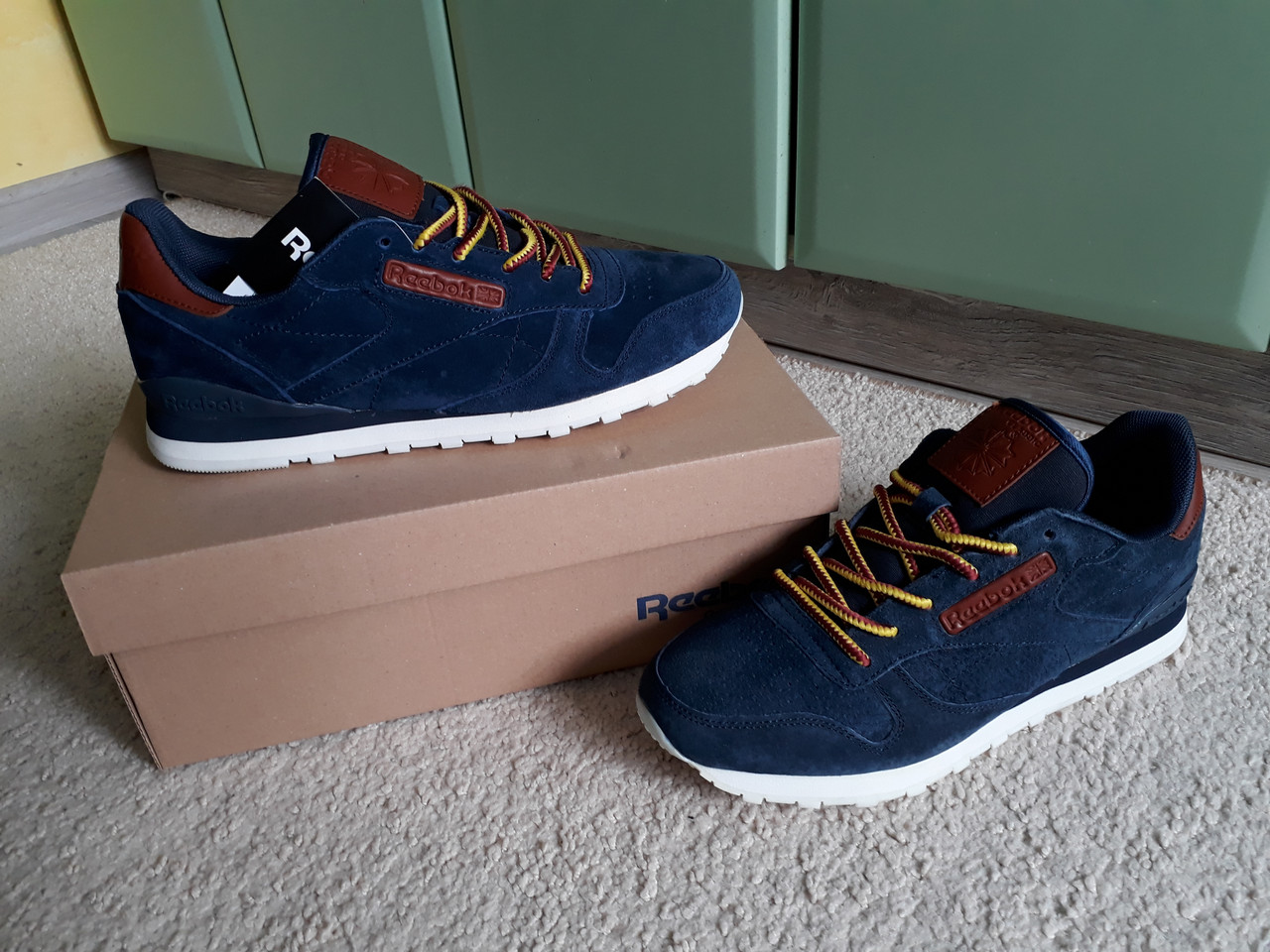 Чоловічі кросівки Reebok Classic Darkblue темно-сині