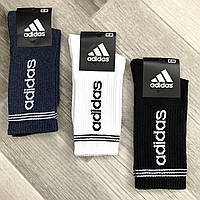 Носки мужские демисезонные хлопок спортивные Adidas, Athletic Sports, высокие, ассорти, 12506