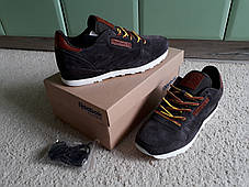 Чоловічі кросівки Reebok Classic Brown коричневі, фото 4